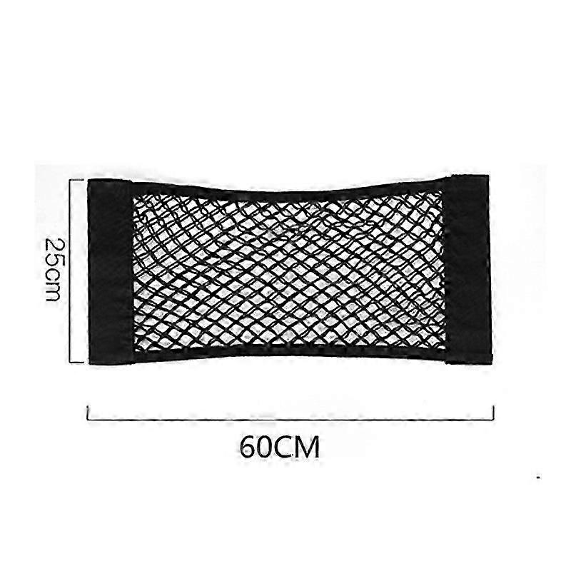 Car Nylon Mesh Nets Auto Back Rear Trunk Organizer Elastic String Luggage Net Holder Pocket Vehicle Supplies Trunk Storage Bag