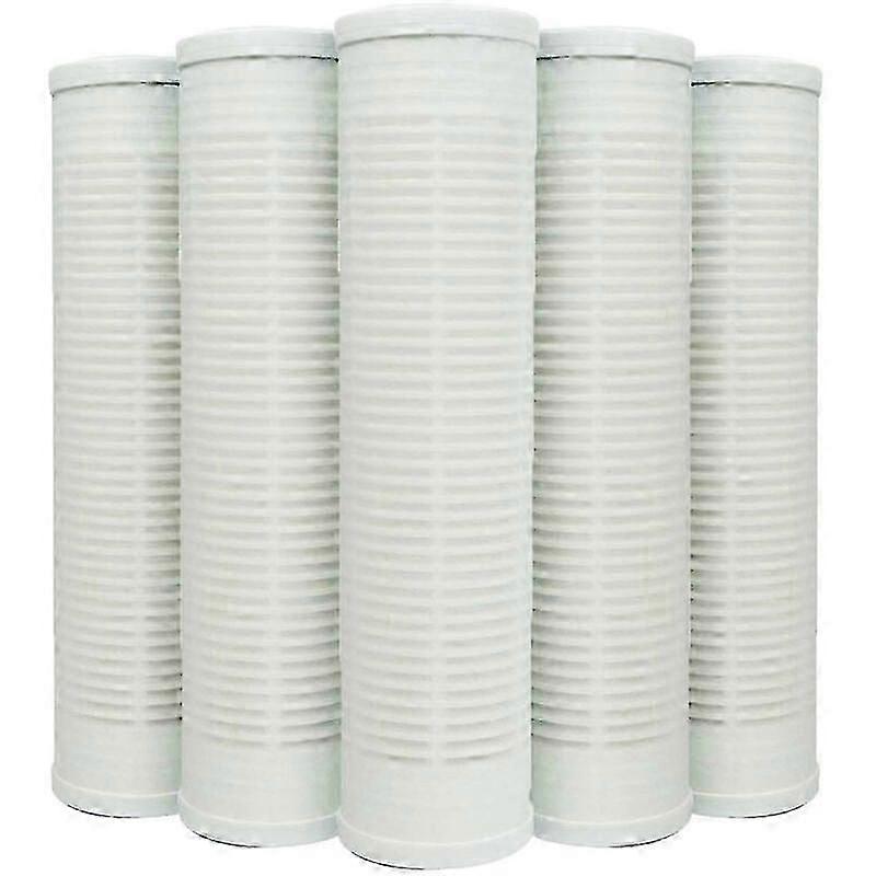 مجموعة من 5 خراطيش تصفية مياه رواسب نايلون قابلة للغسل 9 بوصة 3/4 - 60 ميكرون صنع في فرنسا