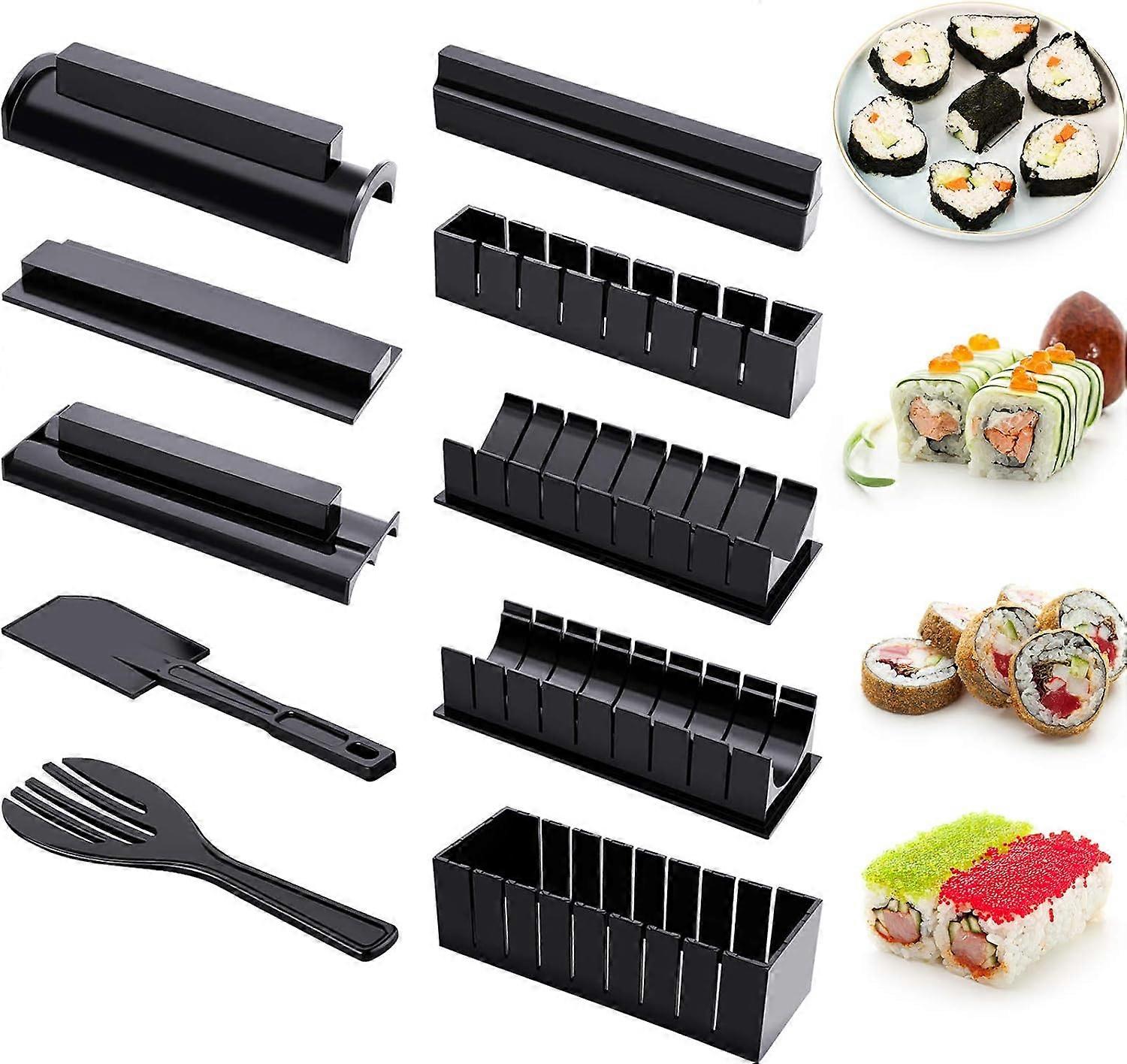 Health Conscious Design Sushi Kit, Easy Clean Sushi Tools For Restaurant And Home Use, Beginner Sushi Maker Set With 8 Different Shapes, Exclusive
