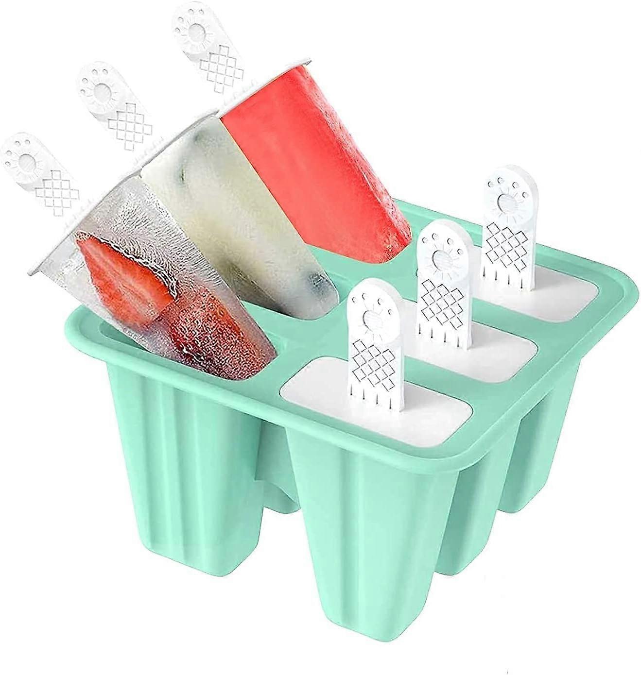 Popsicle Molds For Creative Summer Treats, Bpa Free Silicone Popsicle Mould, Reusable Ice Pop Makers With Non-Stick Surface For Effortless Release