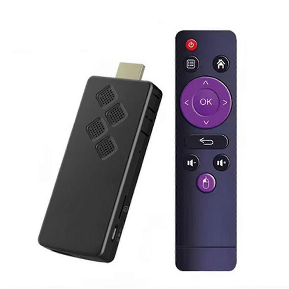 Android10 ATV Smart TV Stick Allwinner H313 Support 4K Video 2.4/5G Wifi6 Remote Mini TV Box Portable Player 2G+8G