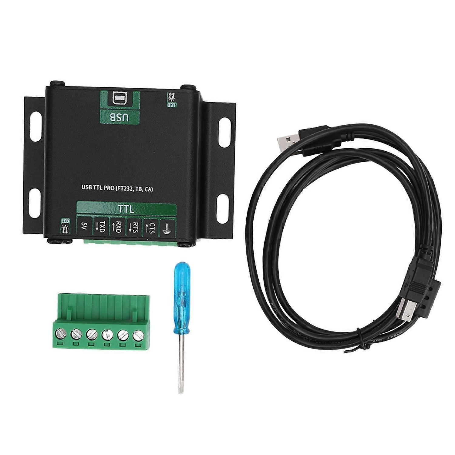 USB TTL Serial Port Module 300bps To 3Mbps FT232 Chip 2 Way Conversion Isolated USB TTL Serial Adapt