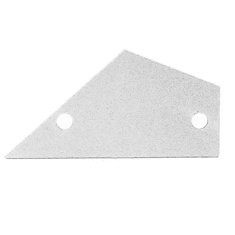 Rostfritt stål Bandnivå Linjal Rocker Leveling Tool för elgitarrer Basar Folk Akustisk GitarrSilver