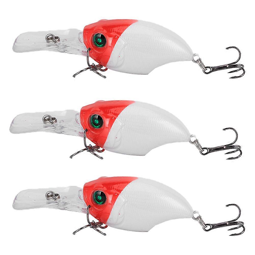 3PCS Deep Diving Scrapper Köder Köder Künstliche Simulation Lebensechte Köder Angelgerät