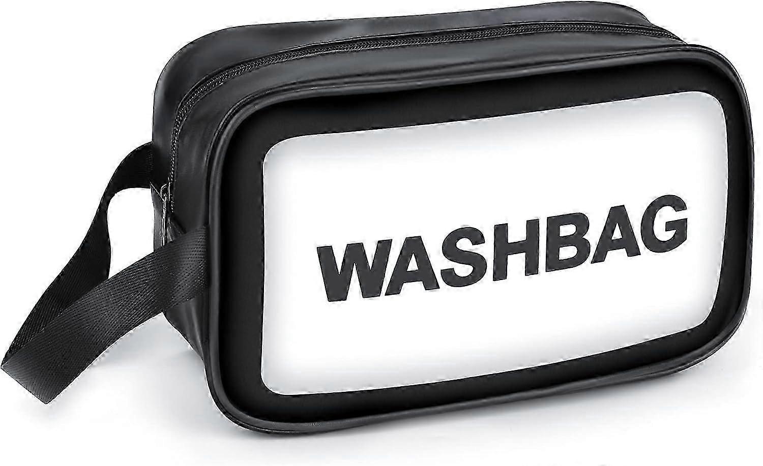 クリアトラベルトイレタリーバッグ防水化粧品メイクアップウォッシュバッグPVCポータブルオーガナイザーケースキャリーP