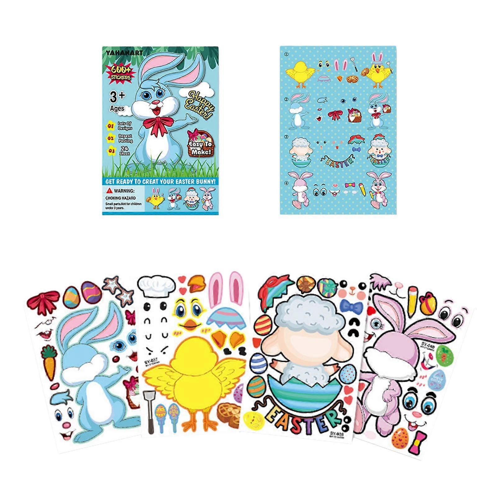 25x Easter Stickers Bedroom Shop Window Decor