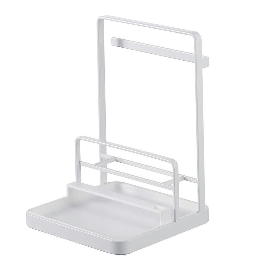 Cooking Tool and Lid Station Kitchen Utensil Organizer Stand, One Size, Durable Plastic, Fits Most Utensils, Easy to Clean