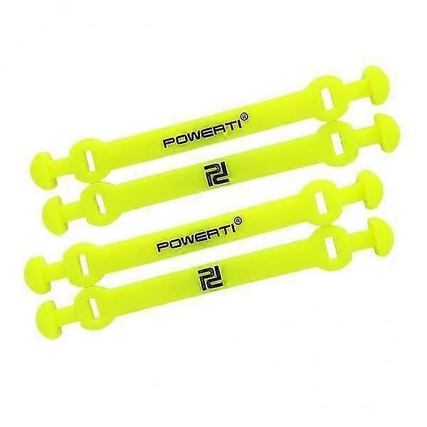3x4Pc Tennis Squash Racket Vibration Dampener Shock Absorber Damper Yellow