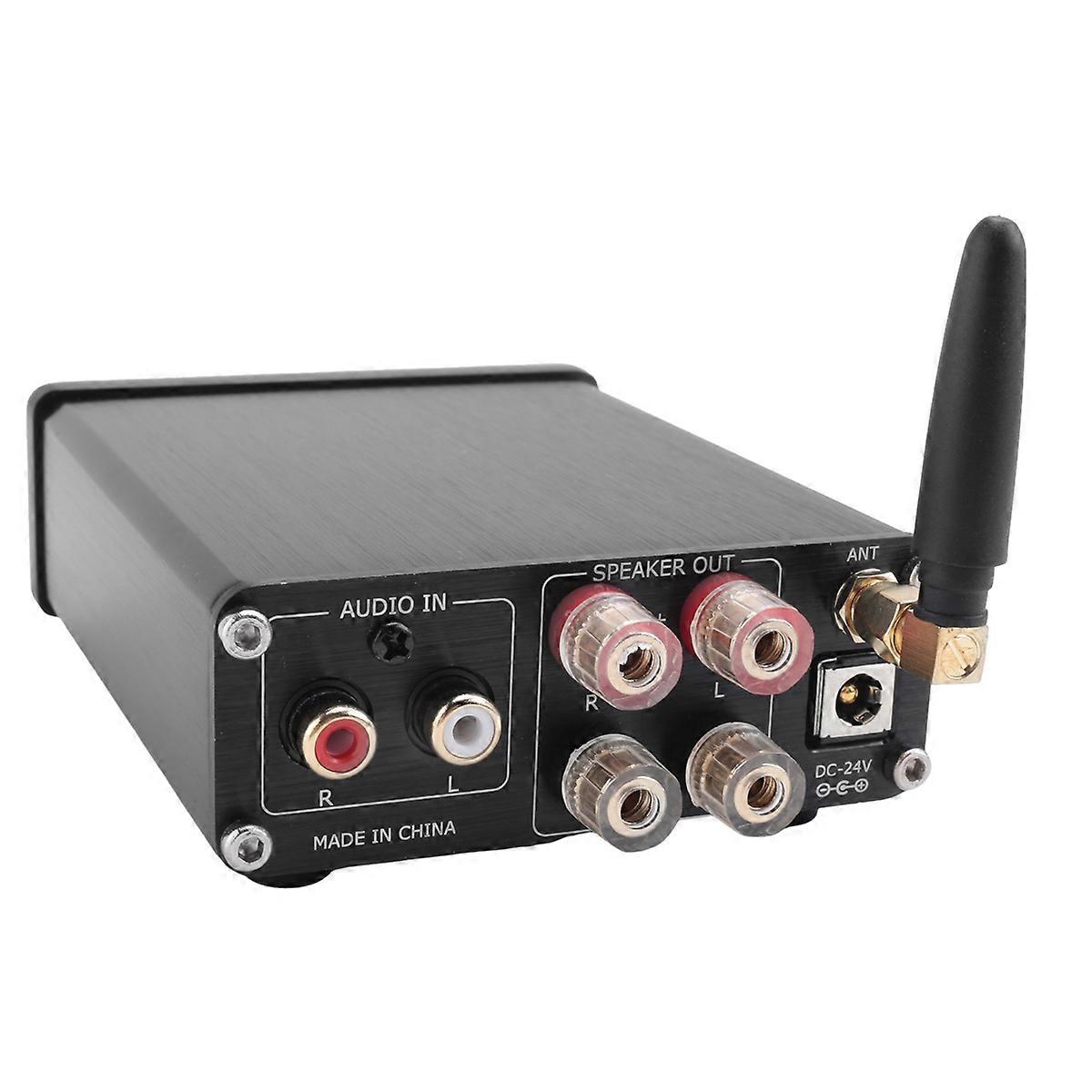 مضخم صوت HiFi للمسرح المنزلي كاريوكي مكبر للصوت أسود