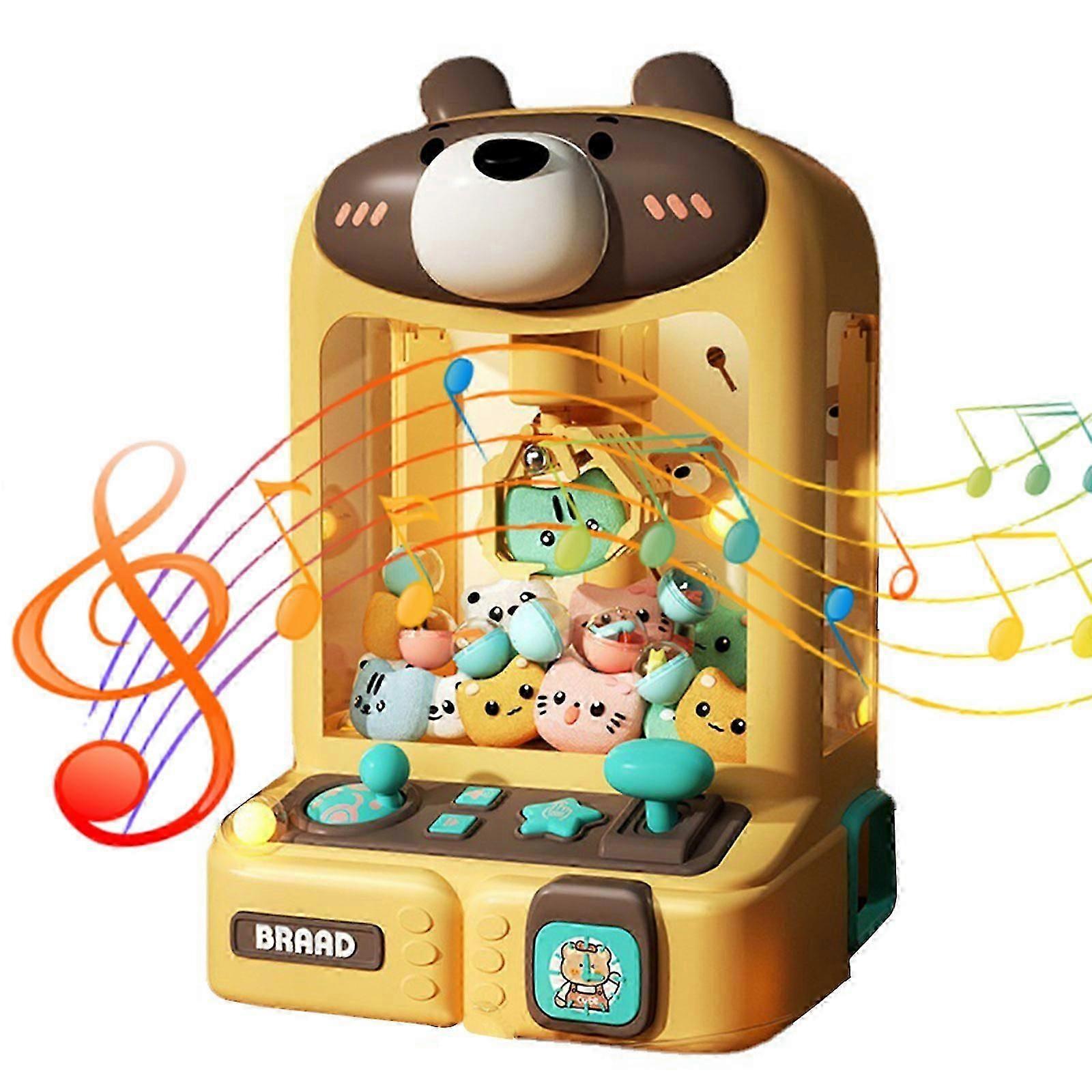 آلة مخلب للأطفال لعب للفتيات ممر مخلب لعبة آلة مع ألعاب أفخم صغيرة