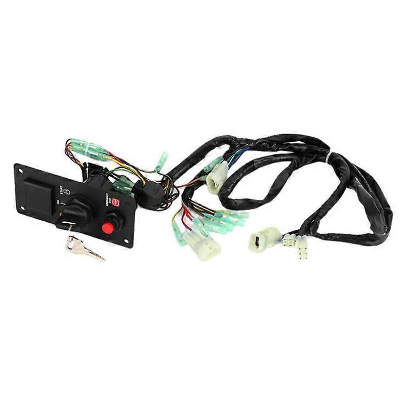 06323-ZZ5-764 Single Engine Ignition Cut Off Switch Panel Kit for Outboard Control Box Marine Igniti