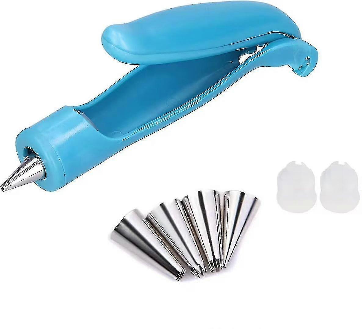 Reusable Plastic Icing Syringe Set for Cake Decorating Sturdy and Durable DIY Baking Tools