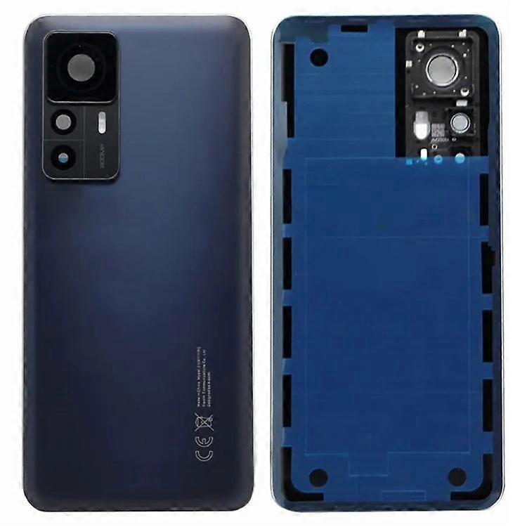 Xiaomi 12T Pro 5Gバックバッテリーハウジングカバー、カメラリングレンズカバースペアパーツに対応