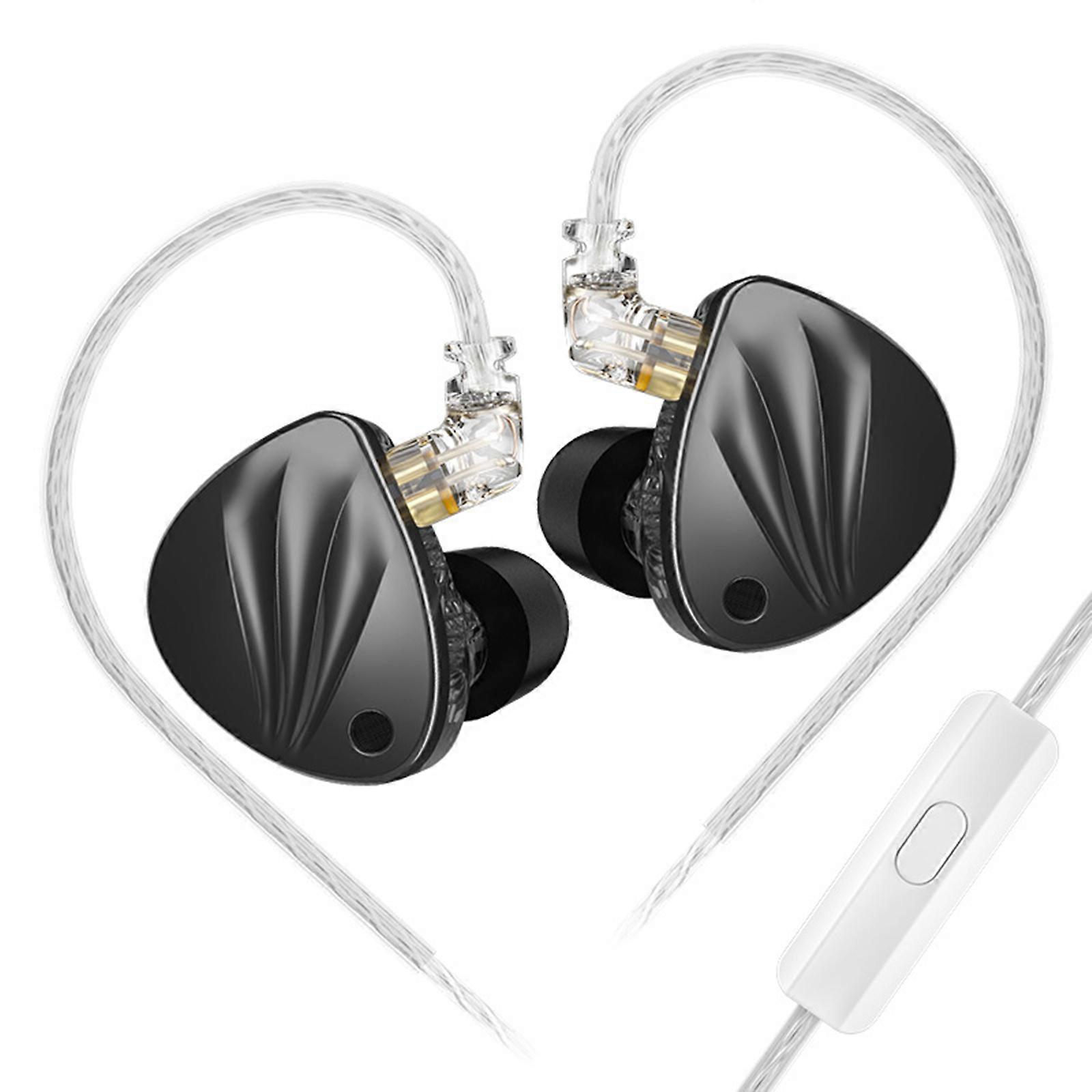 in Ear Earphones Perfect for Use In Public Transportation, Noisy Environment Headset with Four-Stage Tuning Headsets