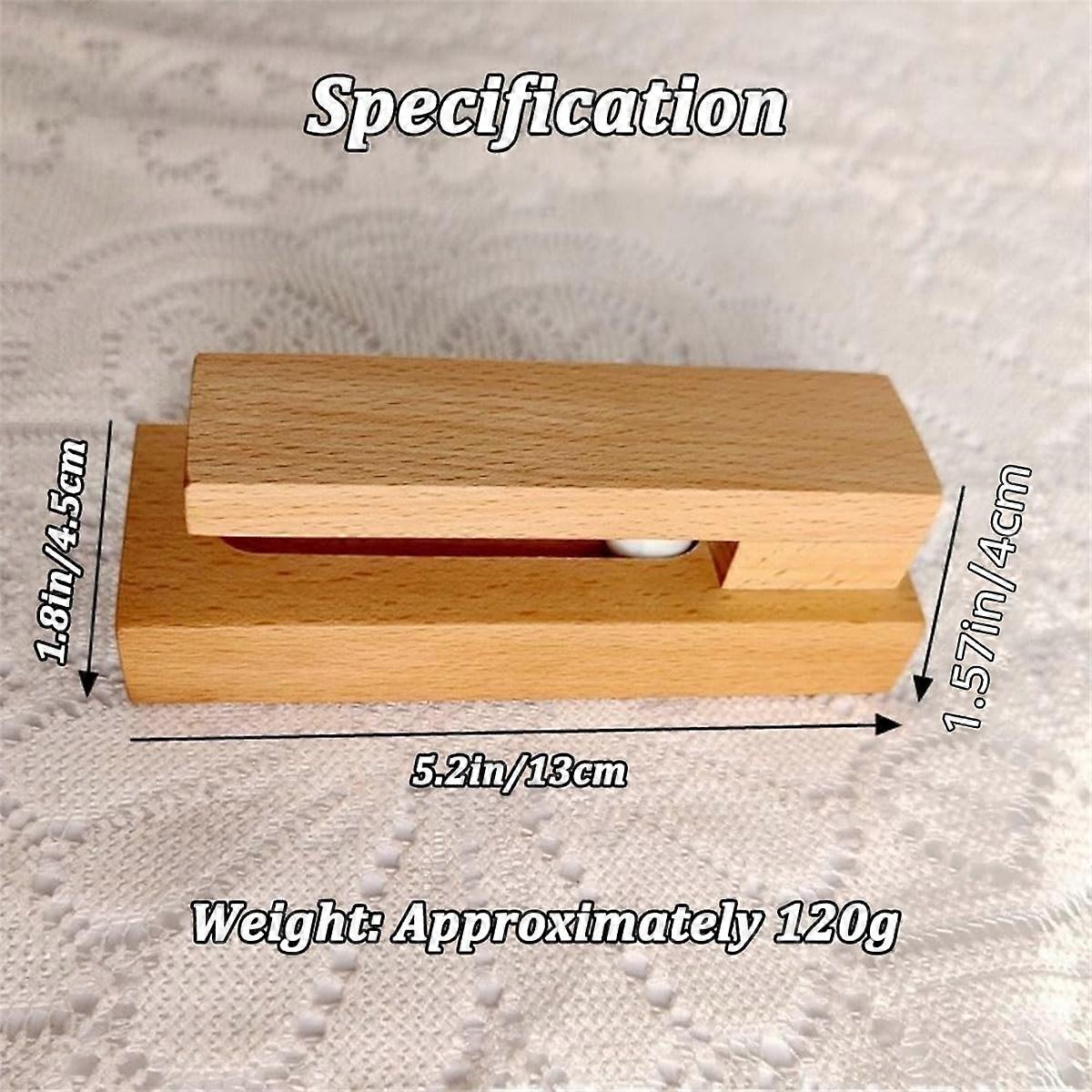 Bathroom Wall Mounted Wooden Towel Rack Self-Adhesive Towel Rack