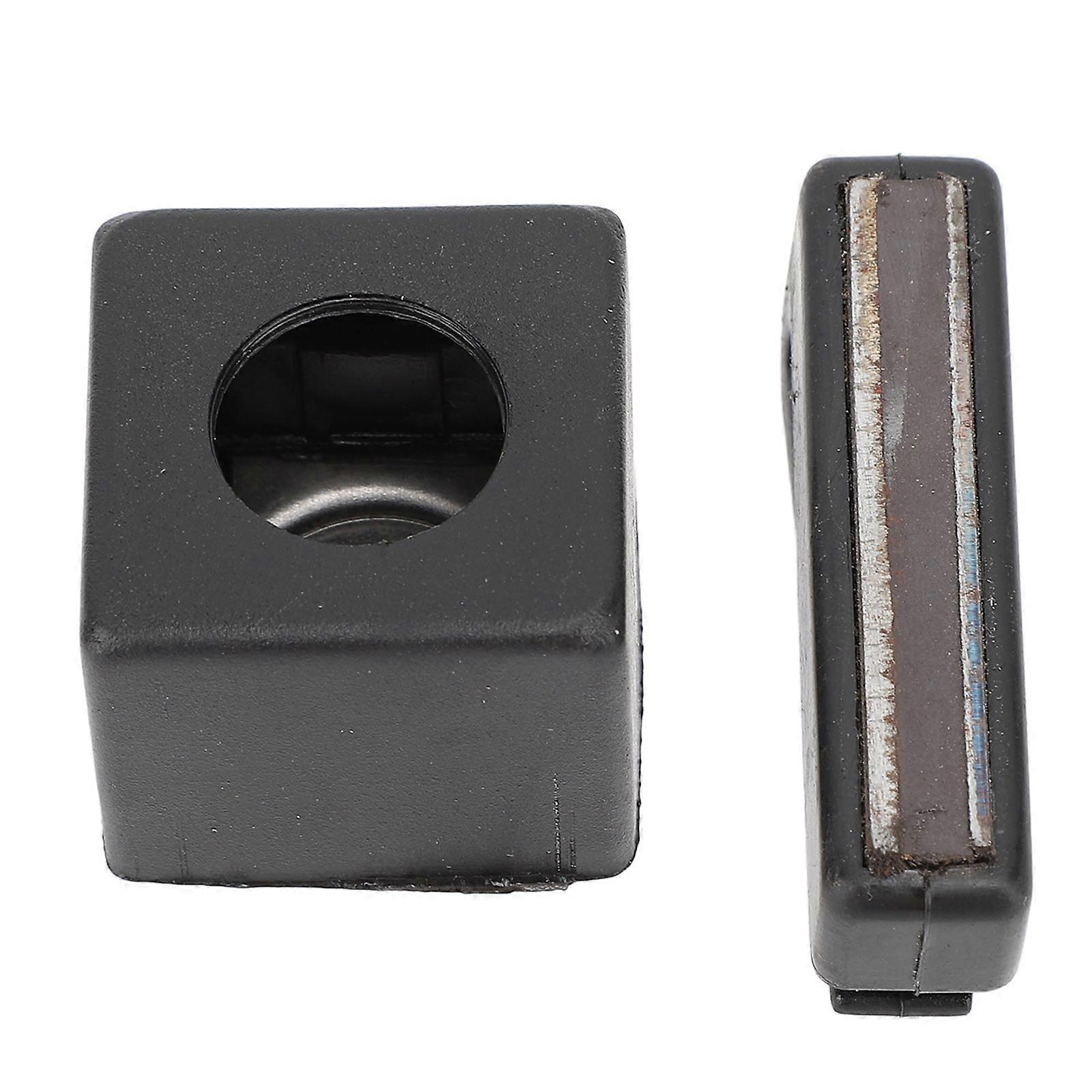 Porte-craie de billard portable en plastique magnétique avec clip pour queue de billard, boîte à craie pour accessoires