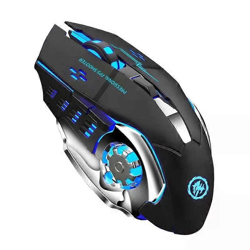 Mouse sem fio recarregável para jogos computador silencioso Bluetooth Mouse USB Mecânico Backlight PC Gamer Mouse para computador
