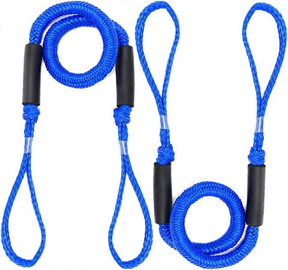 Bungee Dock Line Boot Mooring Rope Dock Line Bungee Dock Lines Bungee Schnüre Kajak Boot Anker Zubehör Stretch 2 Pack