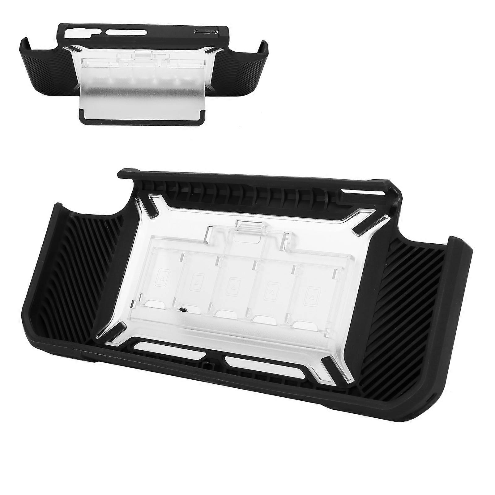 Rubber Hard Protective Case for Nintendo Switch Console Black 178g