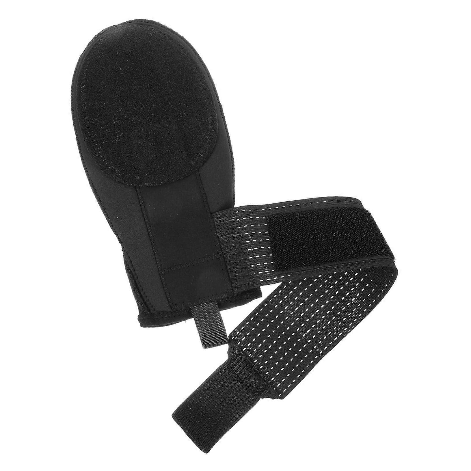Baseball Sliding Mitt Youth Neoprene Comfortable for Baseball Softball Bike Riding Adjustable Size Black