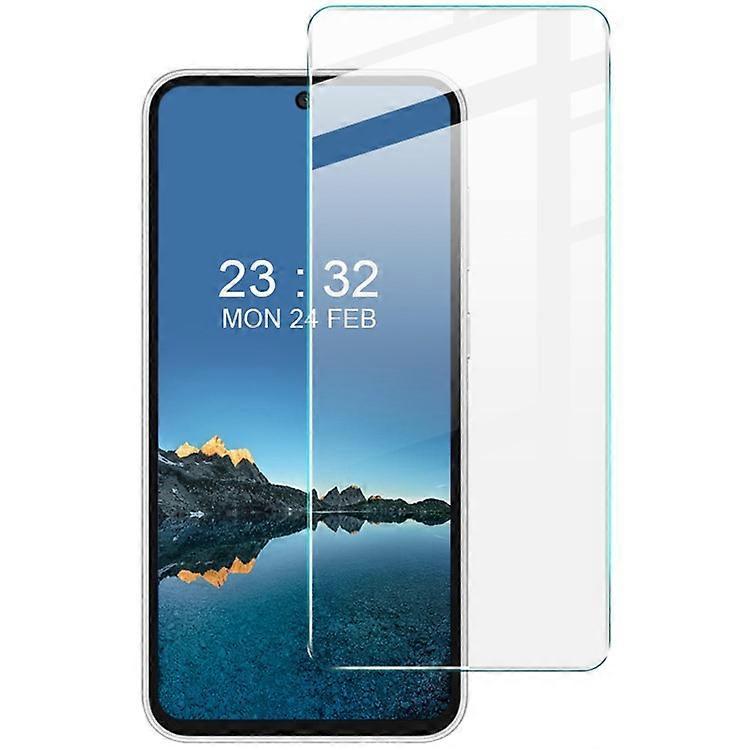 IMAK H Series Clear Screen Protector Compatible For Samsung Galaxy S23 FE , Tempered Glass Phone Screen Covering Film