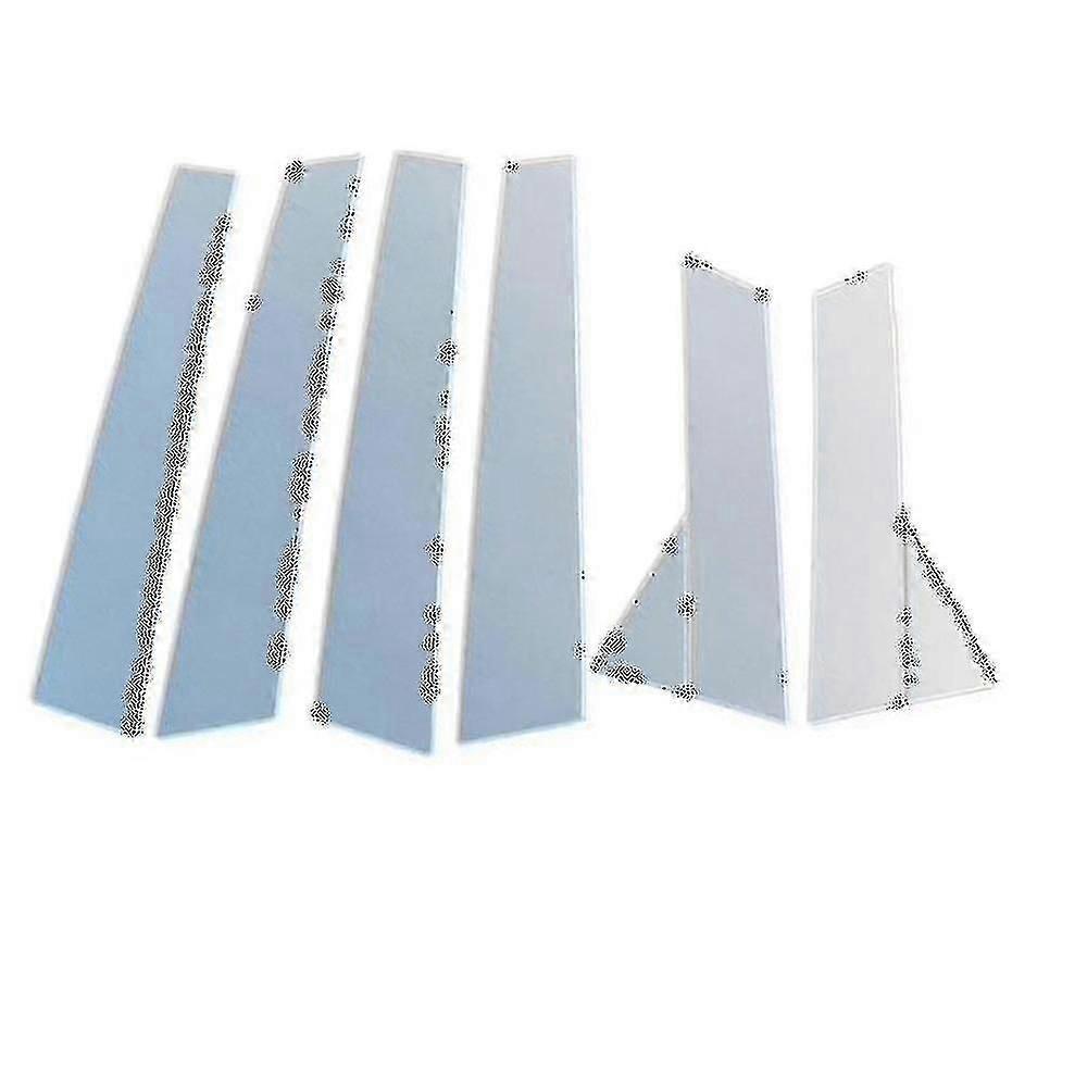 6pcs Window B-pillar Decorative Sticker Frame For Renault