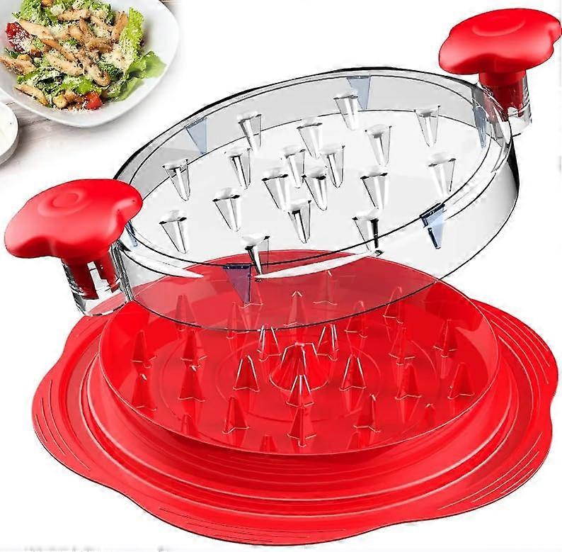 Chicken Breast Meat Slicer and Grinder, Black, Versatile for Pork, Beef, Lamb - High-Quality Kitchen Tool