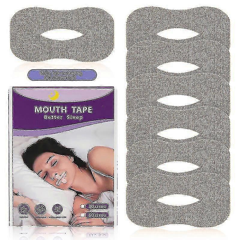 شريط على شكل O للنوم ، شريط للشخير ، شرائط للتنفس الأنفي ، تعزيز جودة نوم أفضل ليلا وتخفيف فوري للشخير