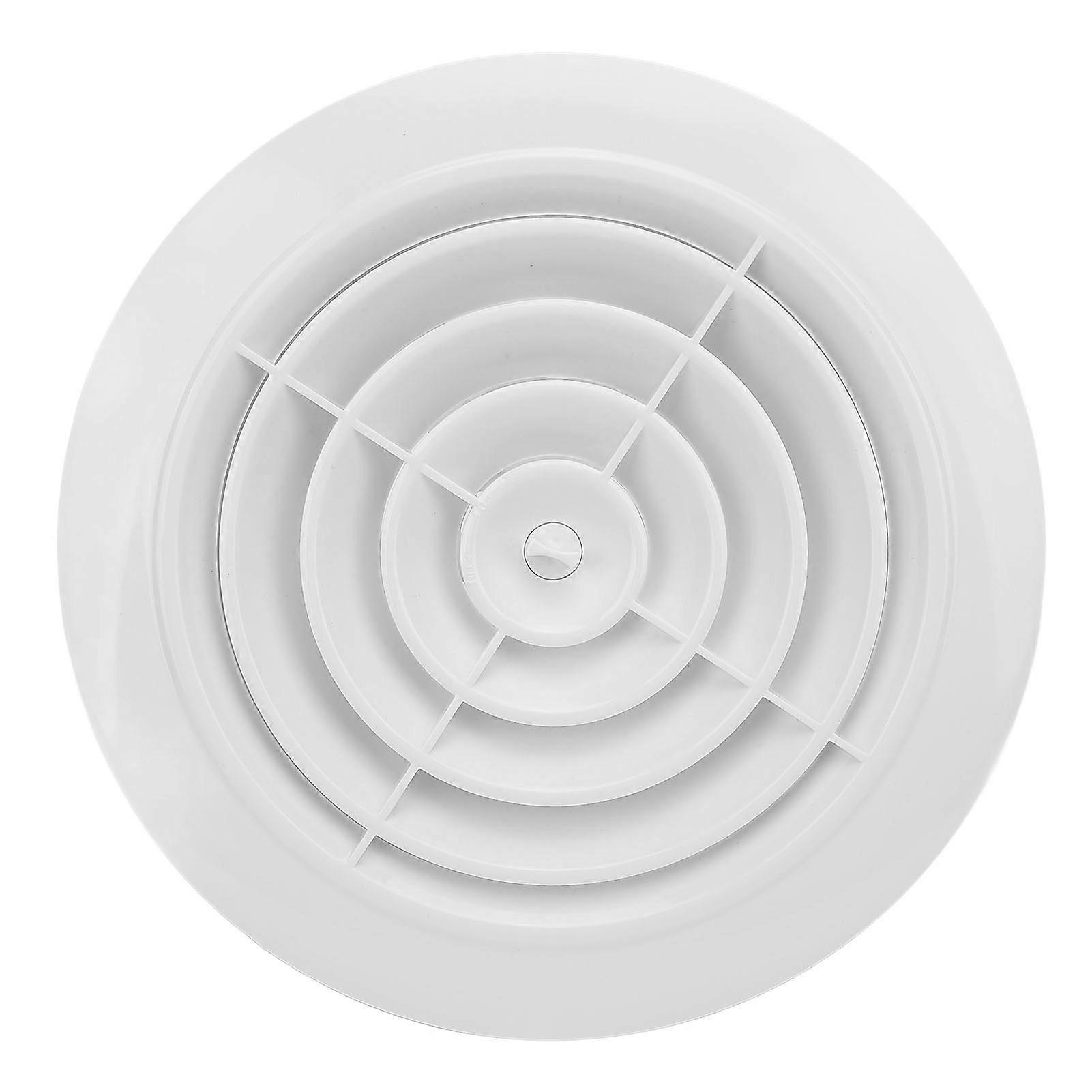 כיסוי אוורור עגול 150 מ"מ ABS אוורור פלסטיק סורג תריס למטבח חדר אמבטיה ביתי תקרת קיר במשרד