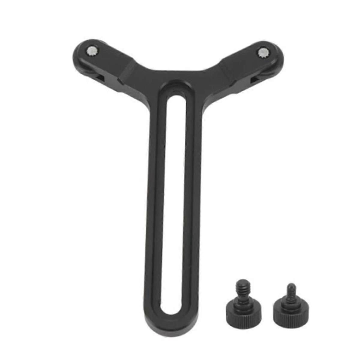 Y Shape Lens Support Bracket with Double Wheels Lens Support System 22-71.5Mm Height Adjustment for -S/-SC