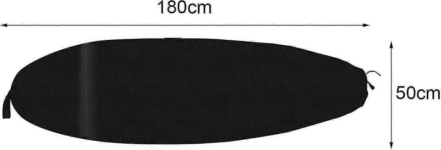 Surfboard Sock Cover, Quick Drying Protective Surfboard Case with Drawstring, Lightweight Protective Bag for Surfing Boards 200x50cm
