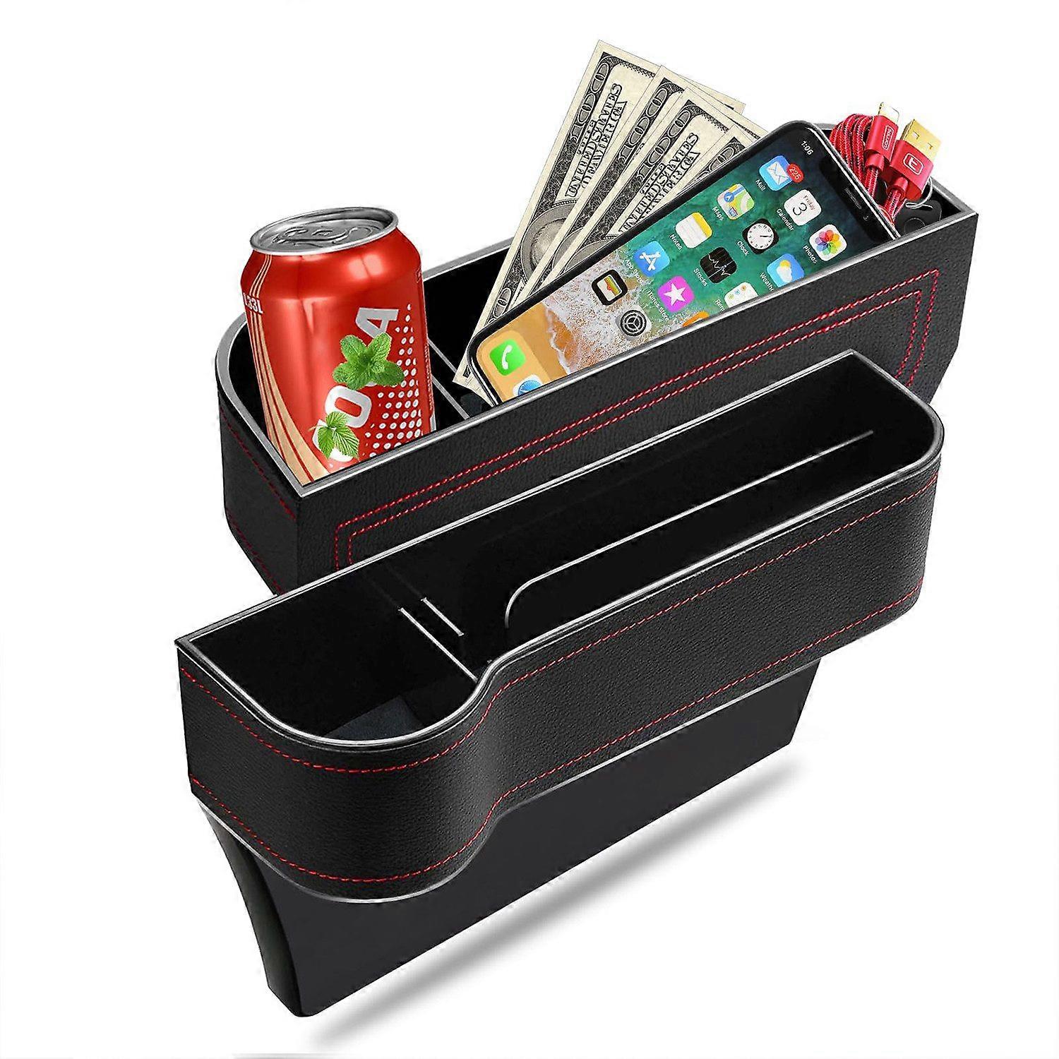 Car seat gap storage box storage compartment organizer for small items accessories