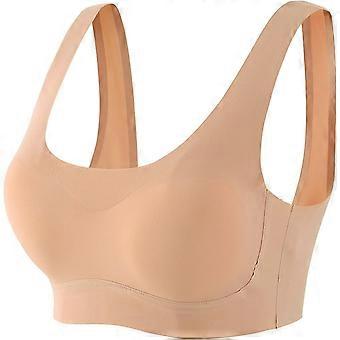 2025 Latest Model  Strapless Fitness Padded Size Plus Top Bra for Women Stretchy