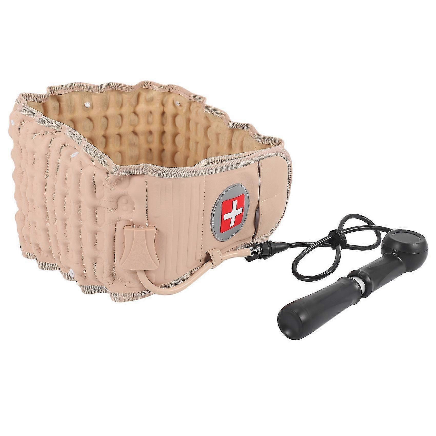 Lumbar Spinal- Decompression Back Belt Traction Waist Protector Belt Pain Lower Lumbar Support Fit