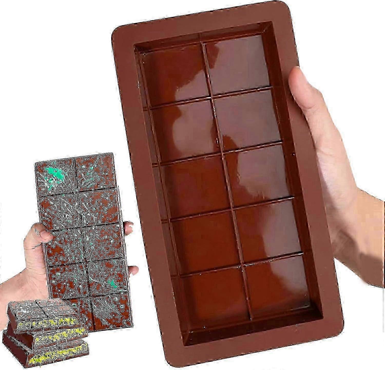 Chocolate Mould Silicone Dubai Chocolate Mould, Silicone Moulds, Chocolate Deep Chocolate Mould, Chocolate Bar Mould for Chocolate