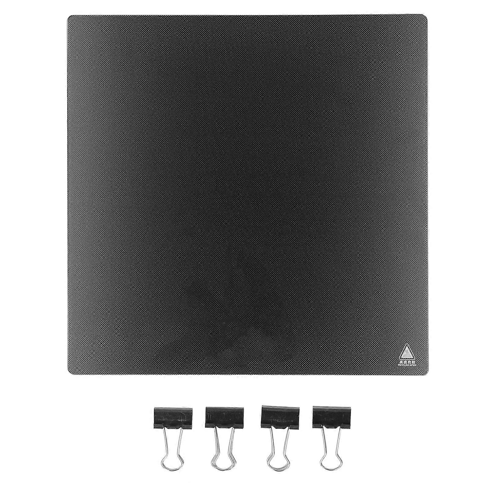 3D Printer Glass Bed 290x290 4mm Adhesive Tempered Plate Build Surface Platform for Ender 6