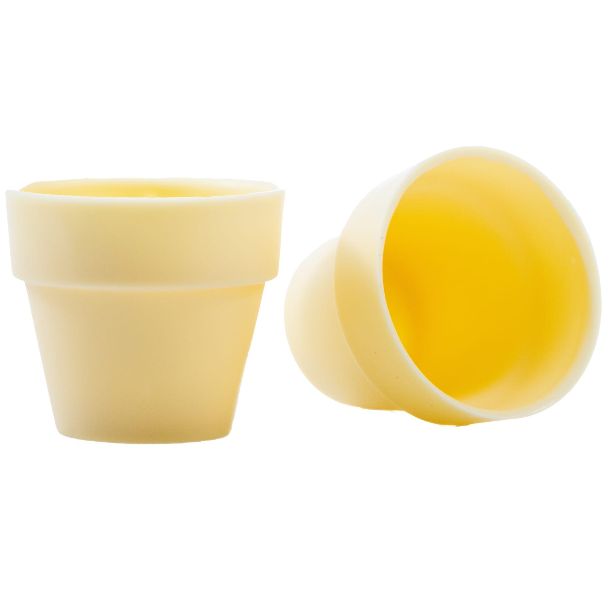 Dobla White Chocolate Large Flowerpot - 28 Pieces