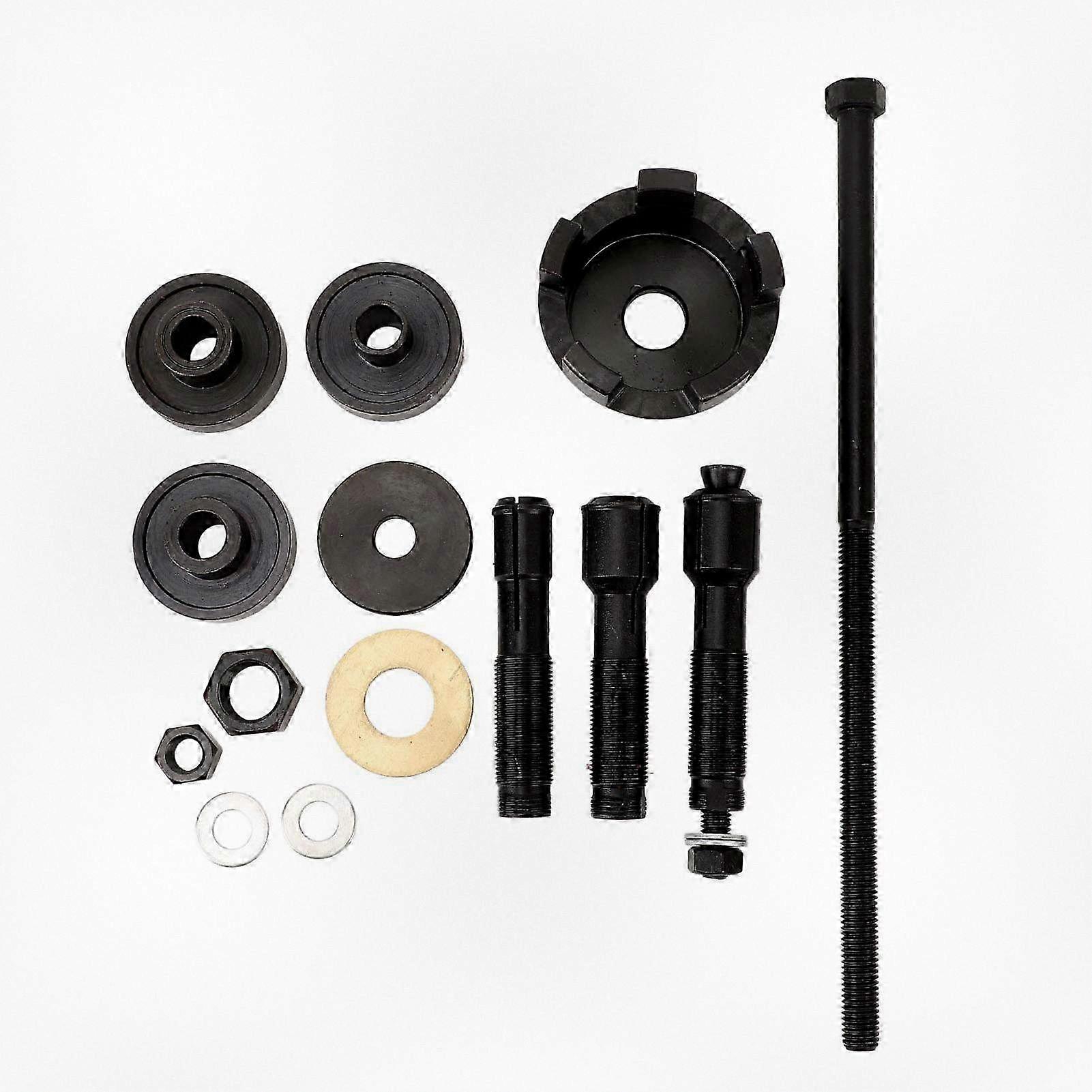 14-Piece Wheel Bearing Puller Tool Set, Efficient and Labor-Saving Multi-Functional Kit for 0.75in, 1in, and 25mm Bearings Compatibility