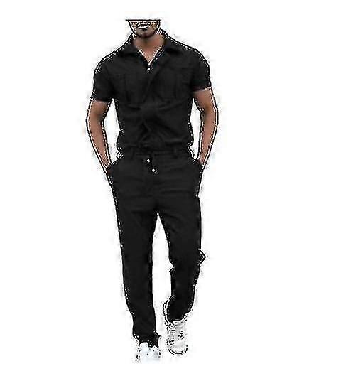 Herre Kortermet Jumpsuit