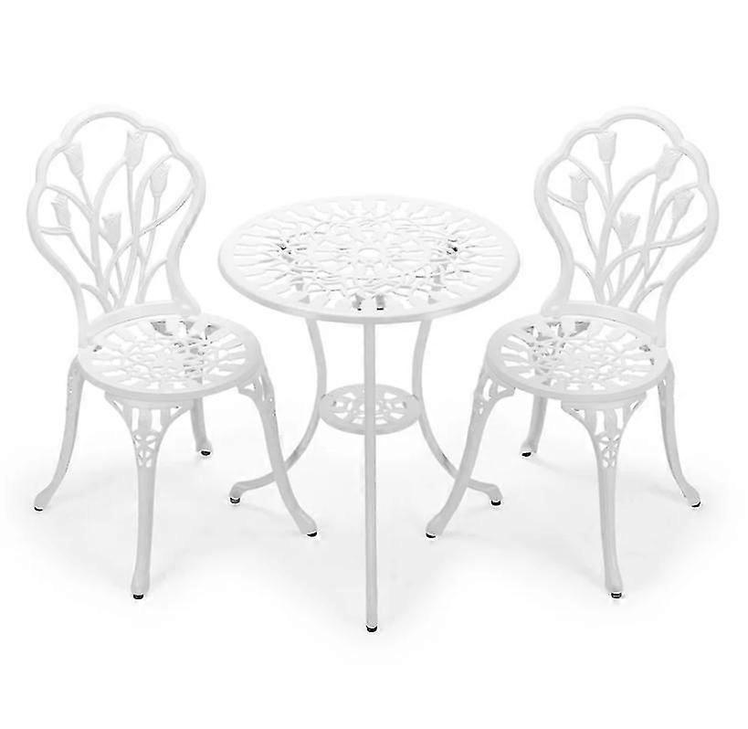 طقم كرسي أثاث خارجي مقاس 24.5 بوصة مجموعة بيسترو طويلة