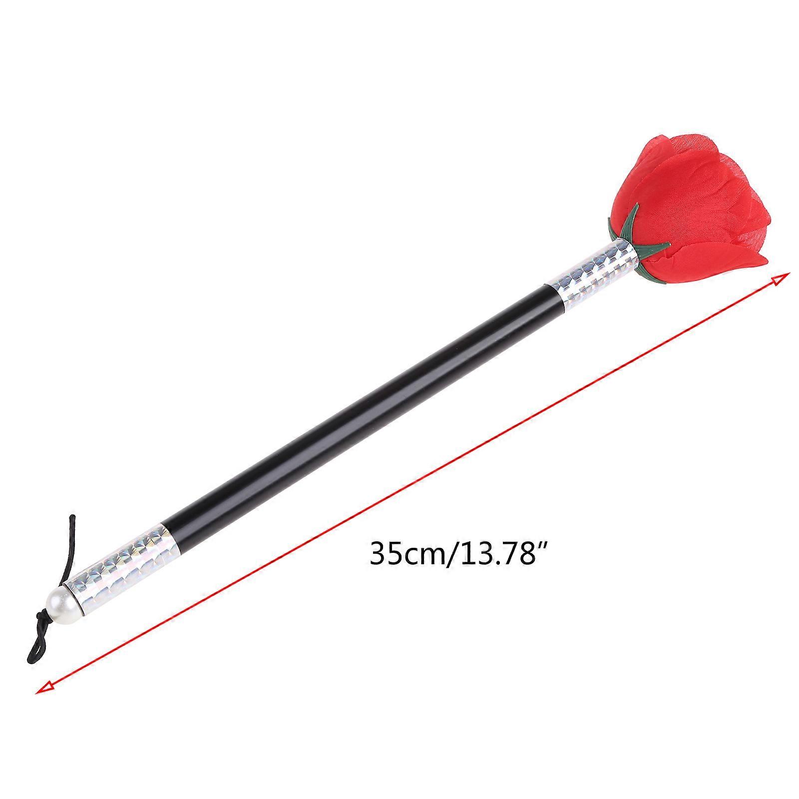 Magic Stick Tool Magic Props Wand Change to Flower Magics for Beginners Pocket Close Up Props for Party Stage