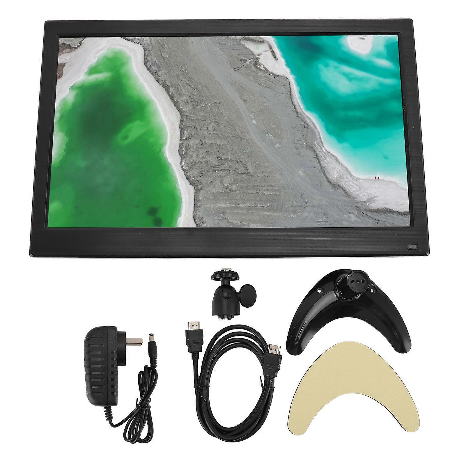 13.3 Inch Computer Display 1920x1080 with BNC AV VGA USB Built-in Speaker for RasPi TV