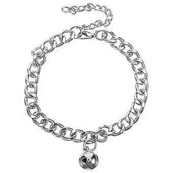 Aluminum Alloy Pet Collar Bell Kitten Decorative Neck Collar Adjustable Cat Collar
