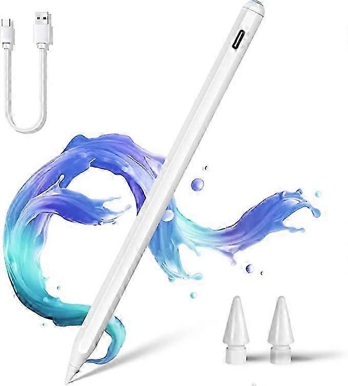 Wireless Charging Stylus for iPad, Compatible with Apple Pencil 2 2025