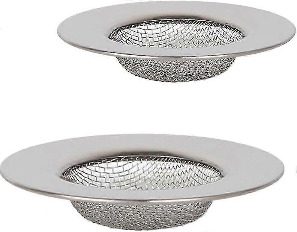 Stainless Steel Sink Drain Filter - Mini Strainer for Shower, Bath & Kitchen