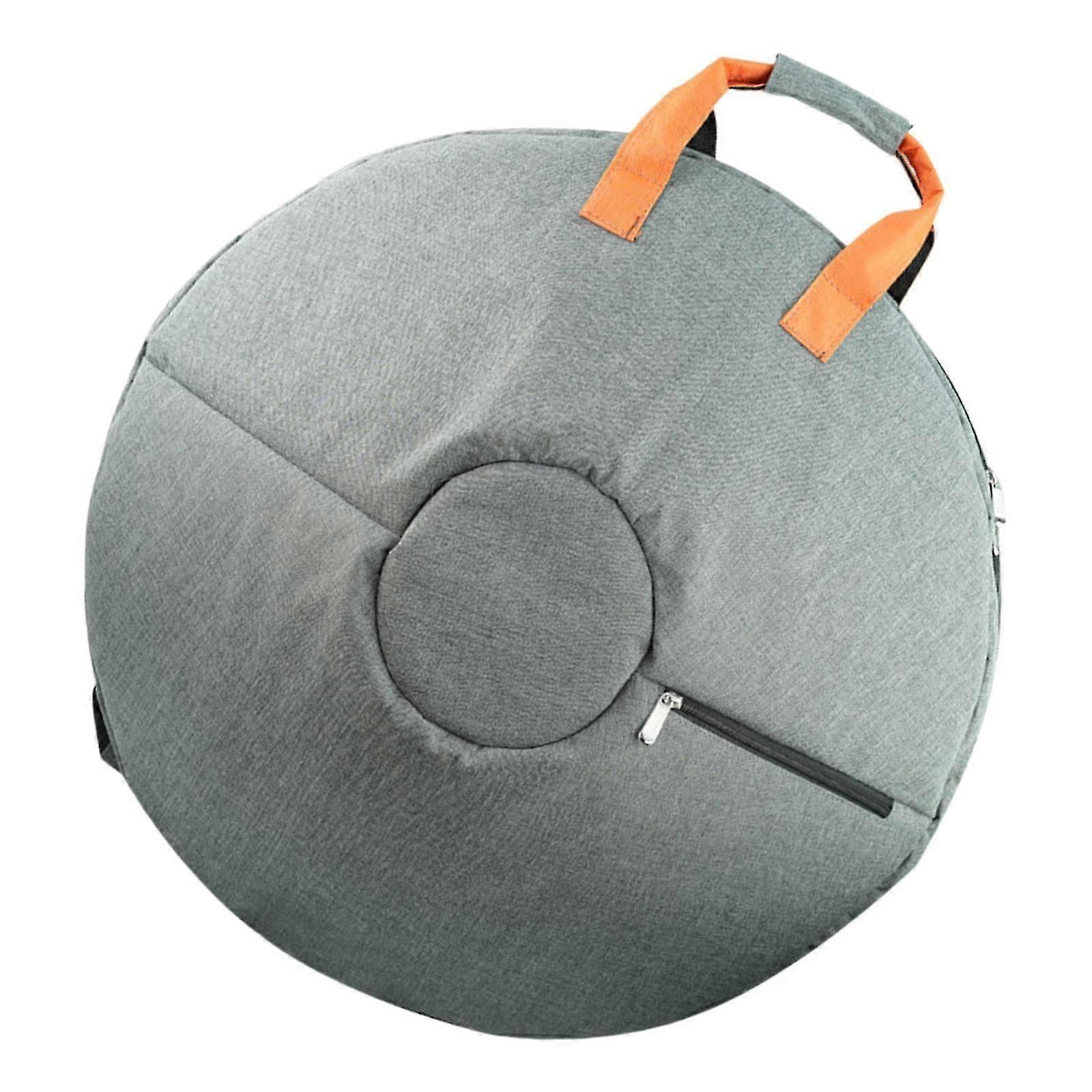 (Gray) Hand Drum Bag Percussion Instruments Profesional Backpack 22" Hand Drum Drum Bag Gray