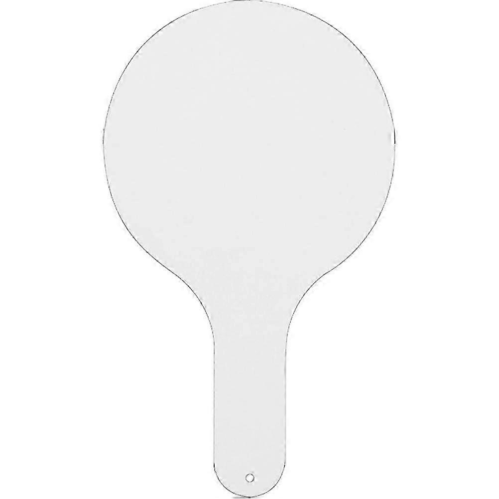 Tableau blanc effaçable à sec portable réutilisable avec poignée, palette de réponse de l’élève pour les fournitures scolaires de classe