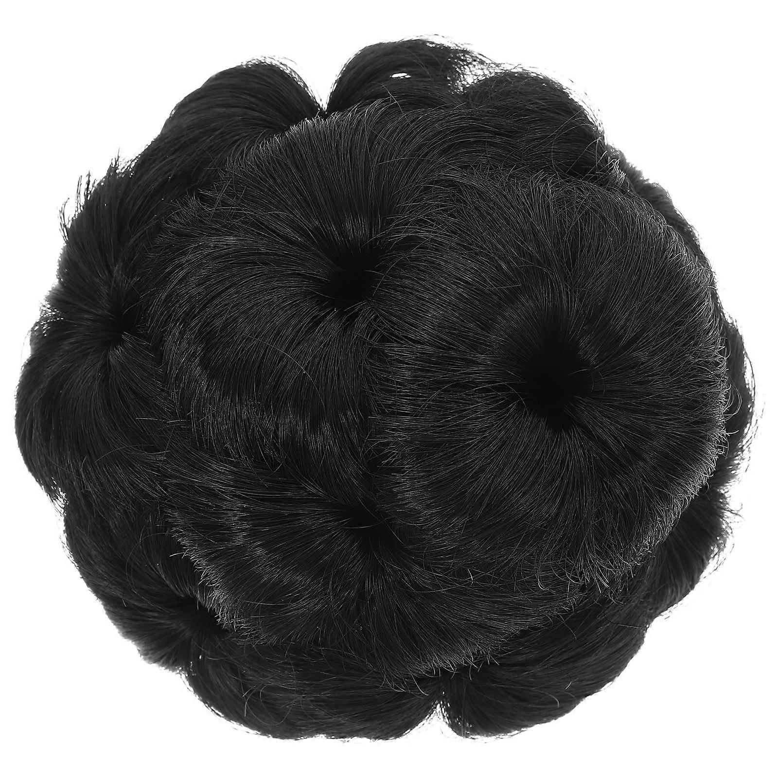 Bridal , Jaw Clip Bun Wig Enhancing Charm and Elegance