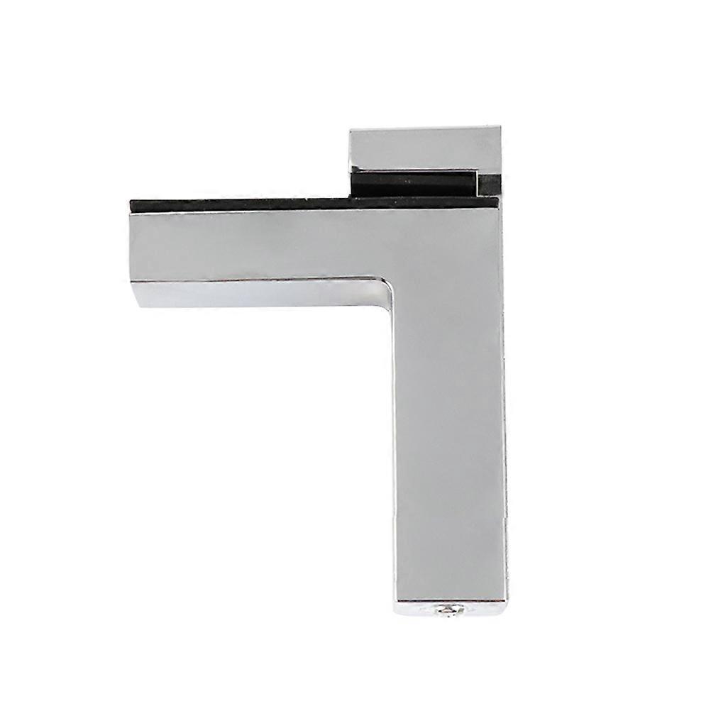 F Shelf Bracket Zinc Alloy Brushed Surface Shelving Installation 9.8*7.6cm 3.1cm Thickness 1Pcs
