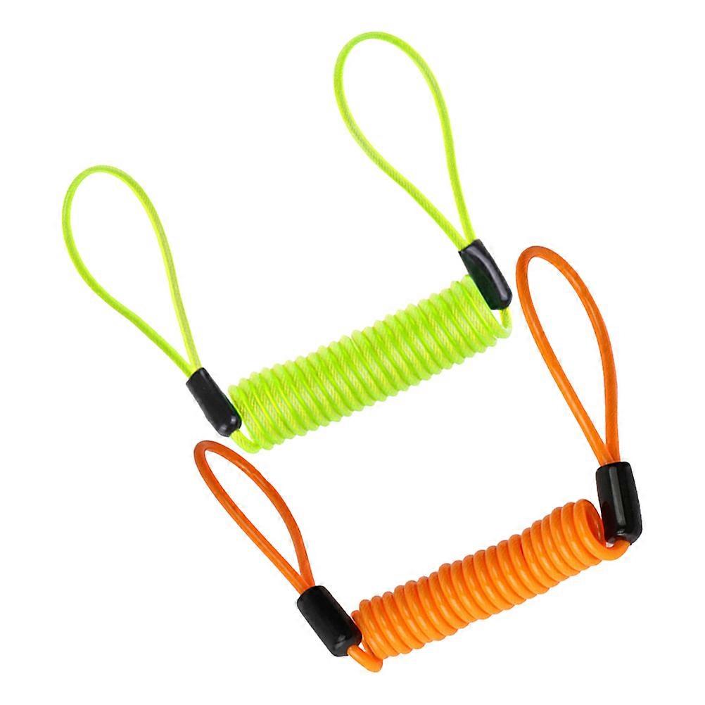 Disc Brake Lock Cable Durable Coated Wire Security Lock for Easy Motorcycle Installation and Reliable Protection
